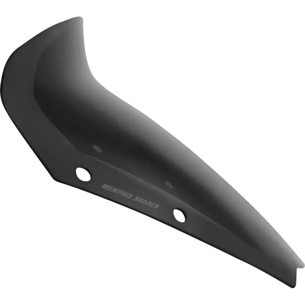 Spoiler Windshield — 12.5 cm (5") height, Dark Black Smoke