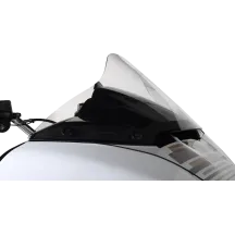 BRL Race Bubble Vented Windshield — 4" (10 cm), Clear
