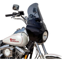 Parabrisas Flare® para carenado Road Warrior — 15" (38 cm), ahumado oscuro