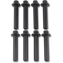 Head Bolt Kit — 12-Point Flange, Black