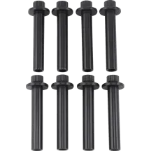Head Bolt Kit — 12-Point Flange, Black