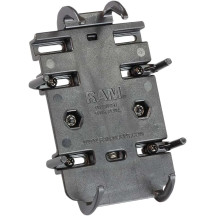 Universal Quick Grip Cradle — 1" ball, black