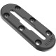 Tough-Track™ Top-Loading Composite 3" Track — 4-3/4", black