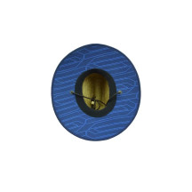 Sombrero de paja Scar — Talla única, Crema