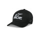 Gorra Ride Sonic con Visera Curvada — S/M, Negro