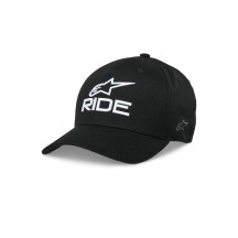 Ride Sonic Curved Bill Hat — L/XL, Black