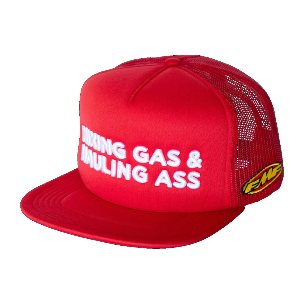 Gass 2 Gorra — Ajustable, Snapback, Rojo