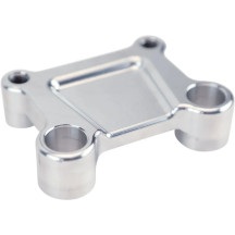 T-Bar Handlebar Adapter — moves 2.5" toward rider, raises 1", Silver