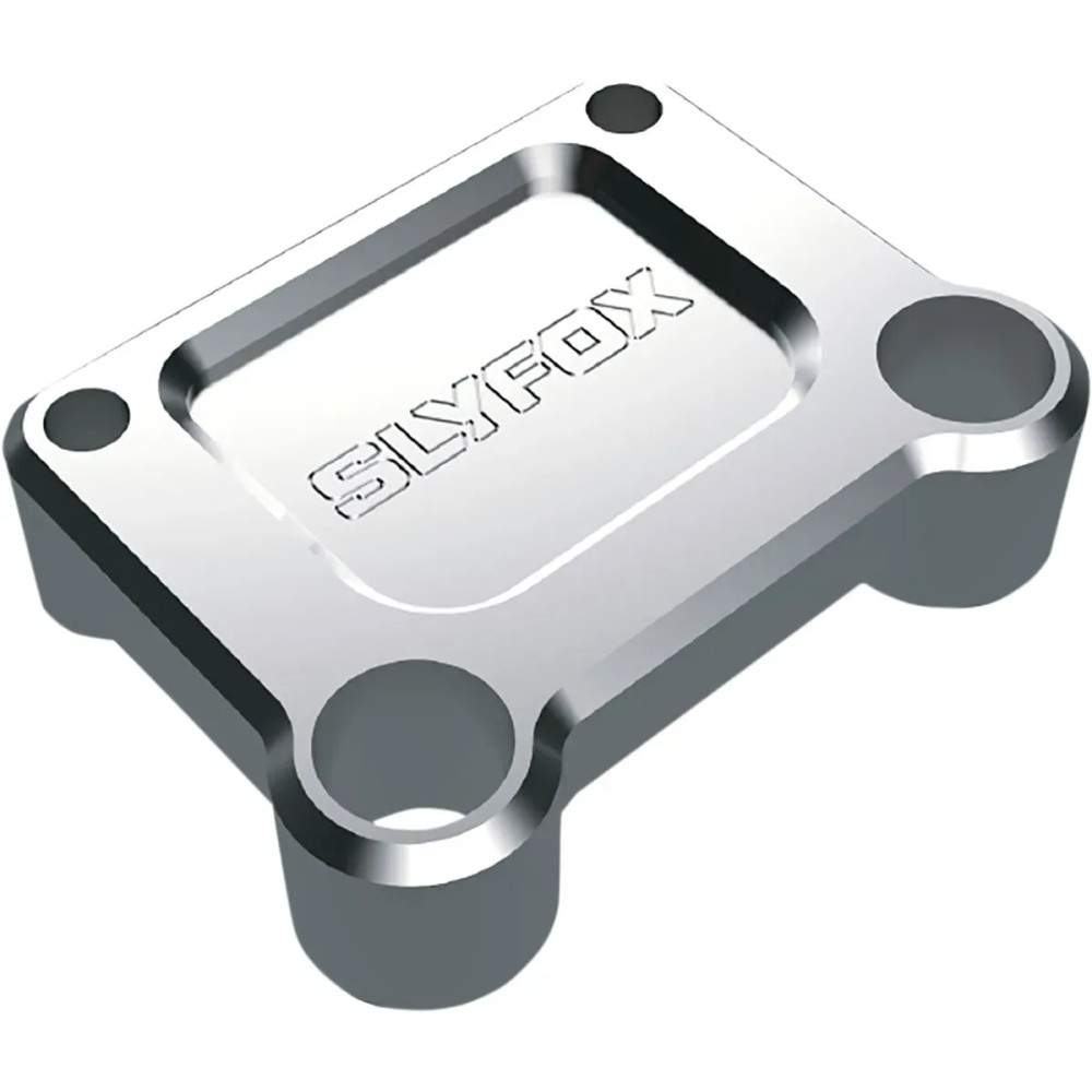 T-Bar Adapter — for Batwing fairings, Silver