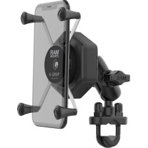 X-Grip® Mount Kit — Large device, Universal, U-bolt mount, Black