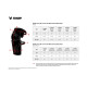 Protectores de rodilla Comp XP — S/M, Par, Negro