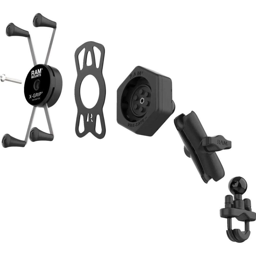 X-Grip® Mount Kit — Universal fit, large device compatibility, Black