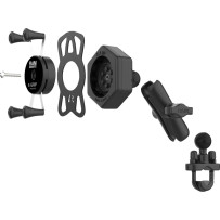 X-Grip® Mount Kit — U-bolt mount, universal cradle, Black