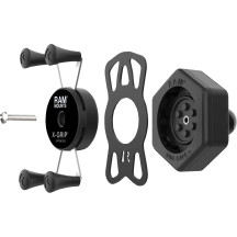 X-Grip® Mount Kit — Black, Powder-coated, Ball