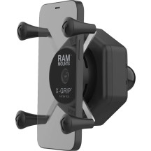 X-Grip® Mount Kit — Black, Powder-coated, Ball