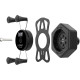 X-Grip® Mount Kit — Black, Universal fit, Ball mount
