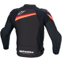 T-GP R v4 Jacket — 3XL, Black/Red, Sport fit