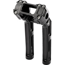 Method Kickback Handlebar Riser — 38.1 mm (1-1/2") pullback, 25.5 cm (10") rise, 25.4 mm (1") clamp, Black matte