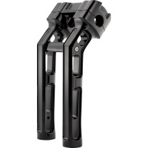 Method Kickback Handlebar Riser — 38.1 mm (1-1/2") pullback, 25.5 cm (10") rise, 25.4 mm (1") clamp, Black matte