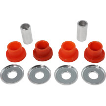 Bujes elevadores de manillar de alta resistencia — Elevador, Plateado pulido