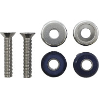 Gooden Tight™ Custom Handlebar Riser Bushing Kit — 1/2-13 thread, 3" length, Chrome