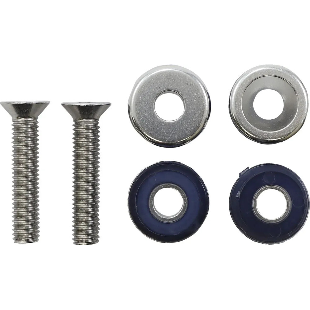 Gooden Tight™ Custom Handlebar Riser Bushing Kit — 1/2-13 thread, 3" length, Chrome
