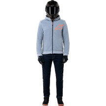 Sudadera Chrome v2 Sport con capucha — S, Gris jaspeado