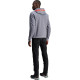 Sudadera con capucha Chrome v2 Sport — M, ajuste deportivo, gris jaspeado