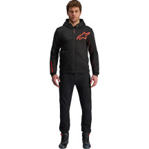Sudadera con capucha Chrome Air Sport — XL, Negro