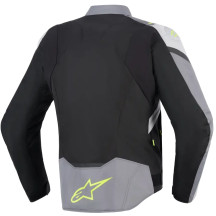 Chaqueta T-Jaws v4 impermeable — M, corte deportivo, gris