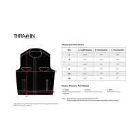 Encinal Leather Shorty Riding Vest — XL, Black