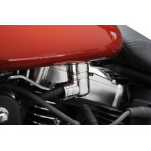 EFI Fuel Line Fitting Cover — Fuel Injected, Chrome