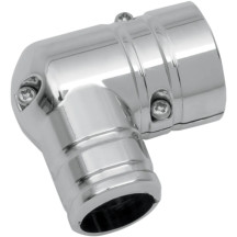 EFI Fuel Line Fitting Cover — Fuel Injected, Chrome
