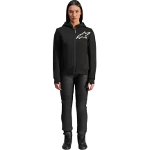 Stella Chrome v2 Sport Hoodie — XL, Black, Sport fit, Women's