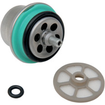 Regulador de presión de combustible — Inyección de combustible, Negro, Azul, Plateado