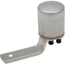 Fuel Filter Kit — Silver, Straight inline