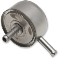 Fuel Filter — 90° inline angle, Silver