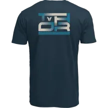 Camiseta Section — Talla S, Azul, Azul marino, Marfil