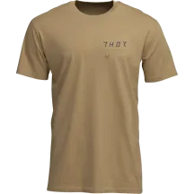 Camiseta Stamp — Talla S, corte regular, gris
