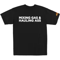 Gass T-Shirt — Size L, Black