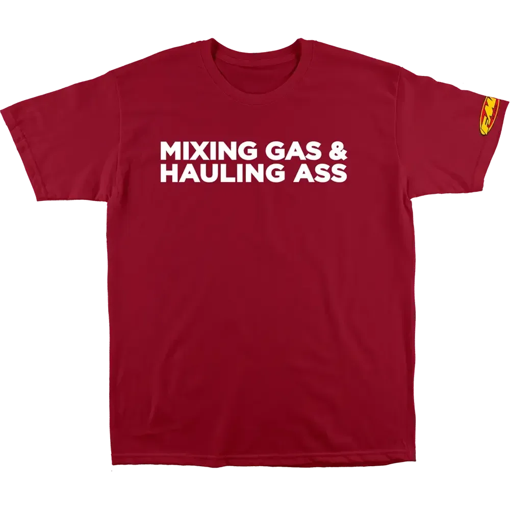 Gass T-Shirt — M, Red