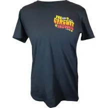 Camiseta Groovy para mujer — XL, Negra