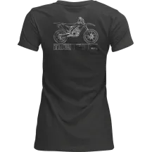 Camiseta Blueprint para mujer — L, Gris