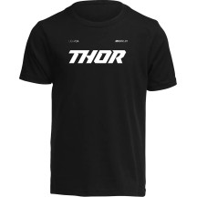 Camiseta juvenil Brave — Talla S, corte clásico, negro