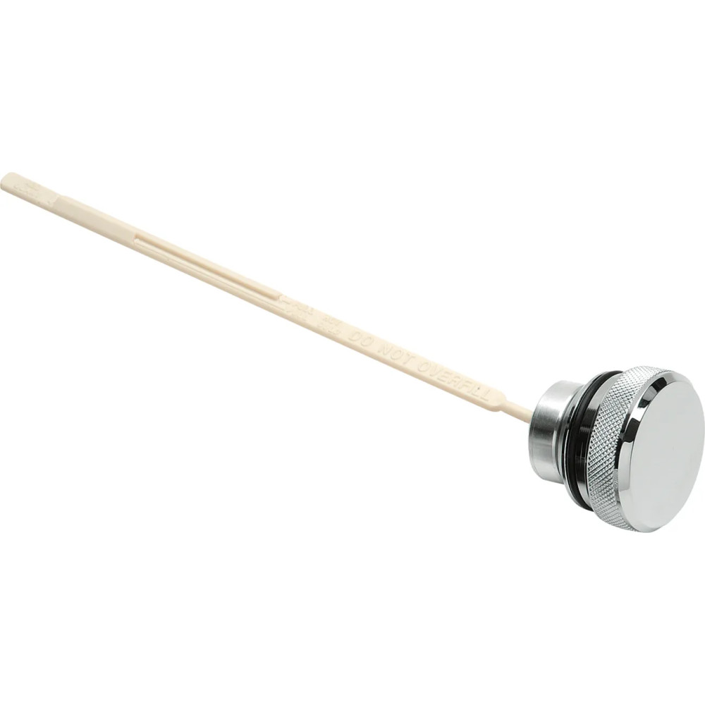 Oil Dipstick — Billet aluminum, chrome
