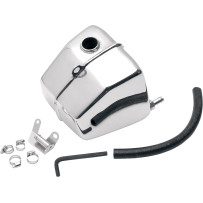 FXR Oil Tank — 3.0 qt, chrome