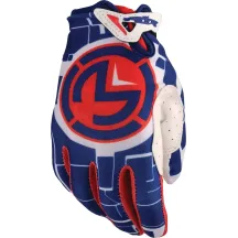 Youth SX1™ Gloves — XS, Red/White/Blue