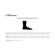 Botas Judy impermeables para mujer — UE 39, US 8, Sobre el tobillo, Negro