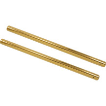 Gold Fork Tubes — 39.00 mm (1.54"), 666.75 mm (26.25"), pair