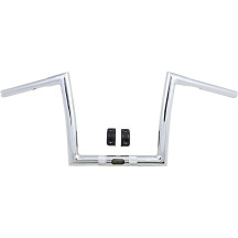 1-1/4" Touring Handlebar — 32 mm (1-1/4"), 30" width, 10" rise